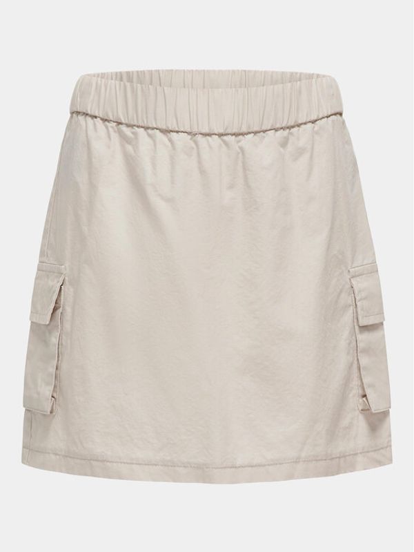 Kids ONLY Kids ONLY Suknja Franches 15316815 Écru Regular Fit