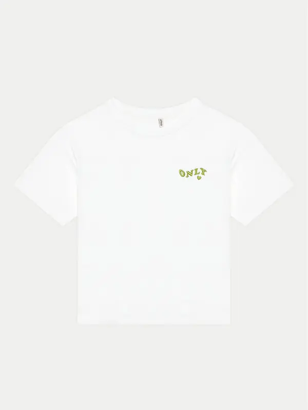 Kids ONLY Kids ONLY T-shirt Maiken 15313877 Bijela Regular Fit