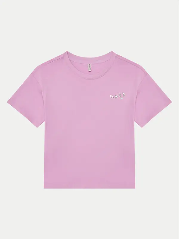 Kids ONLY Kids ONLY T-shirt Maiken 15313877 Ljubičasta Regular Fit