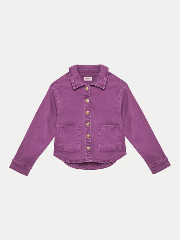 Kids ONLY Kids ONLY Traper jakna Jasje 15339604 Ljubičasta Regular Fit