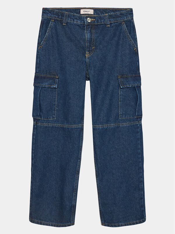 Kids ONLY Kids ONLY Traperice 15304255 Tamnoplava Straight Fit