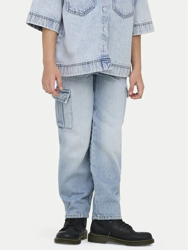 Kids ONLY Kids ONLY Traperice 15344508 Plava Wide Leg