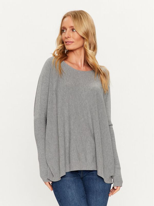 Kontatto Kontatto Džemper 3M1002 Siva Oversize