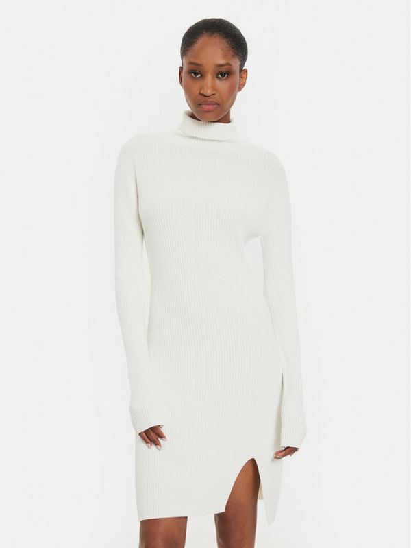 Kontatto Kontatto Džemper haljina 3M0135 Écru Regular Fit
