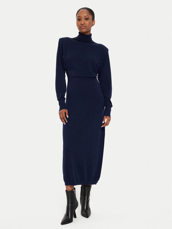 Kontatto Kontatto Džemper haljina 3M0175 Tamnoplava Regular Fit