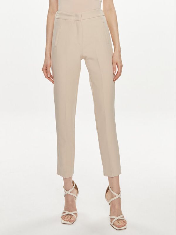 Kontatto Kontatto Hlače CO901 Bež Regular Fit