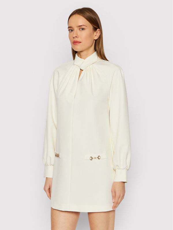 Kontatto Kontatto Koktel haljina NO170 Bež Regular Fit