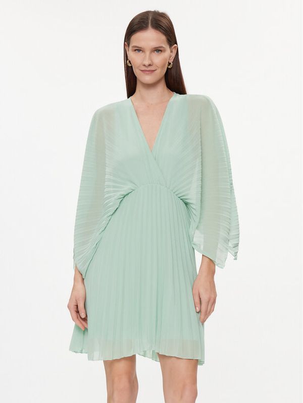 Kontatto Kontatto Koktel haljina SU300 Zelena Regular Fit