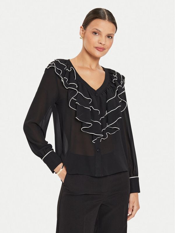 Kontatto Kontatto Majica B701C Crna Regular Fit