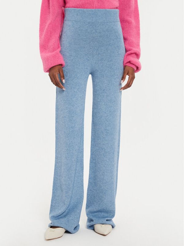 Kontatto Kontatto Pletene hlače 3M0148 Plava Regular Fit