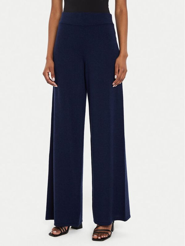 Kontatto Kontatto Pletene hlače 3M0164 Tamnoplava Regular Fit