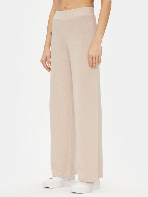 Kontatto Kontatto Pletene hlače 3M1082 Bež Regular Fit