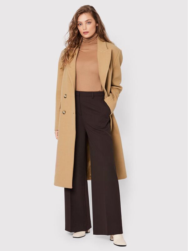 Kontatto Kontatto Prijelazni kaput CO8005 Bež Regular Fit