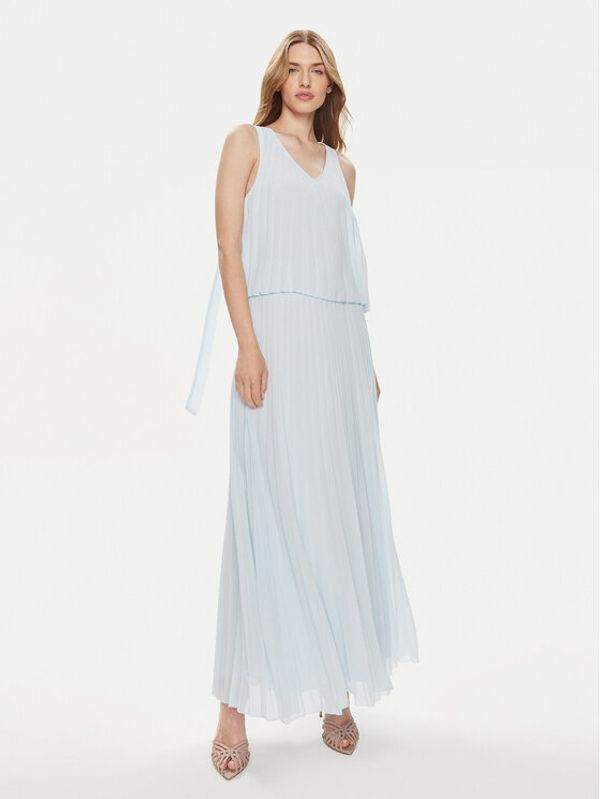 Kontatto Kontatto Večernja haljina SU310 Svijetloplava Regular Fit