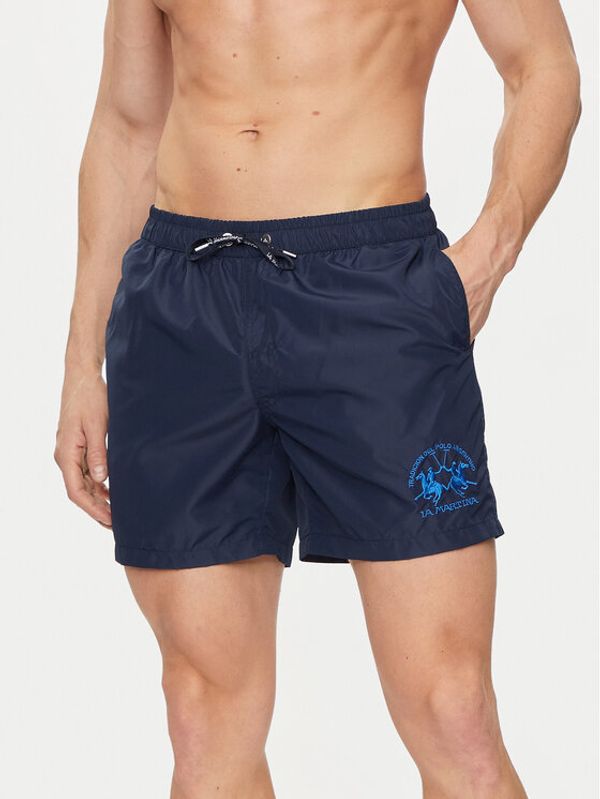 La Martina La Martina Kupaće gaće i hlače YMM001 PA023 Tamnoplava Regular Fit