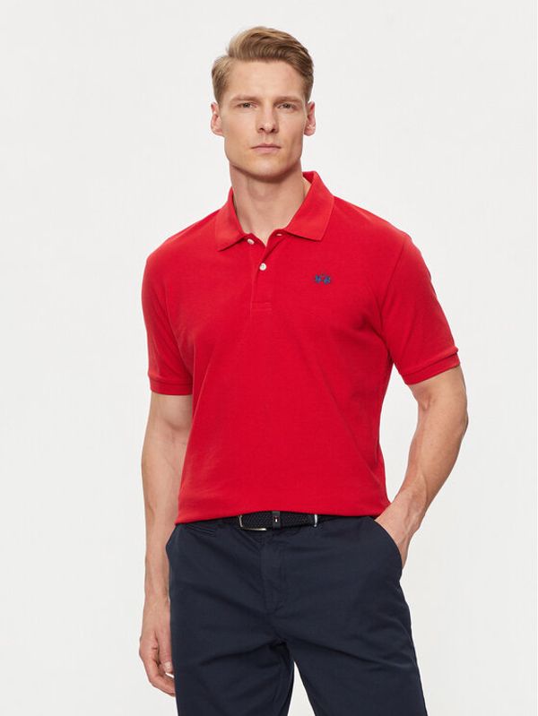 La Martina La Martina Polo BPMP01 PK031 Crvena Regular Fit
