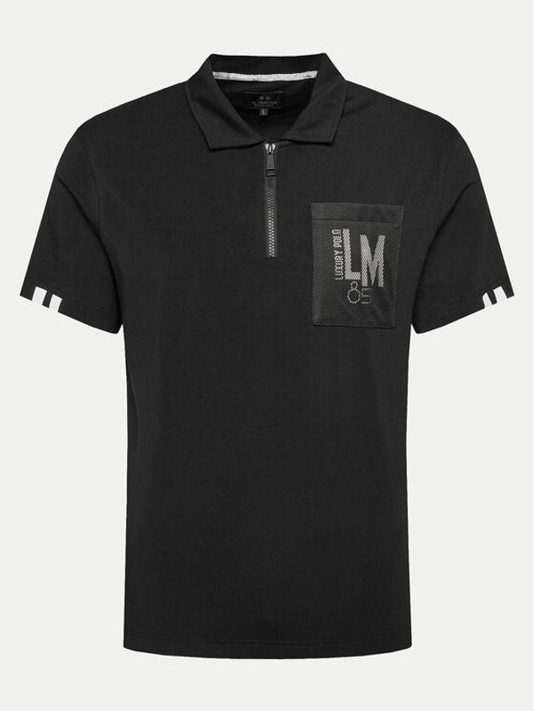 La Martina La Martina Polo YMP015 JS324 Crna Regular Fit