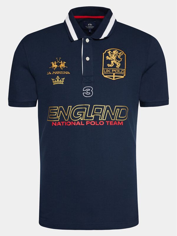 La Martina La Martina Polo YMP605 PK001 Tamnoplava Regular Fit