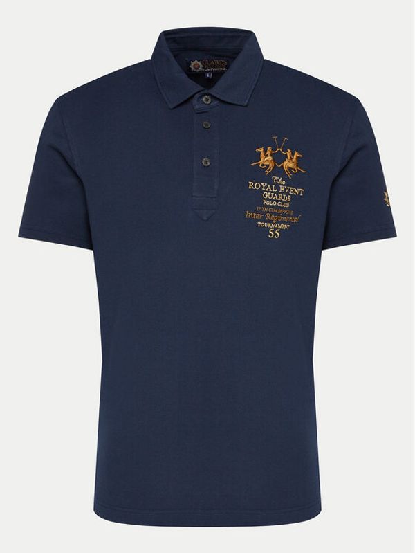 La Martina La Martina Polo YMPG31 PK001 Tamnoplava Regular Fit