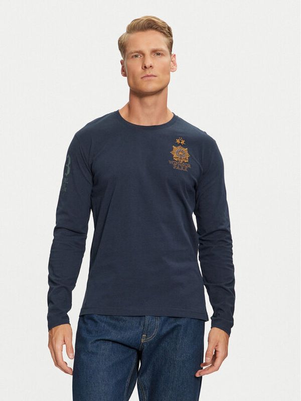 La Martina La Martina T-shirt ZMRG30 JS342 Tamnoplava Regular Fit