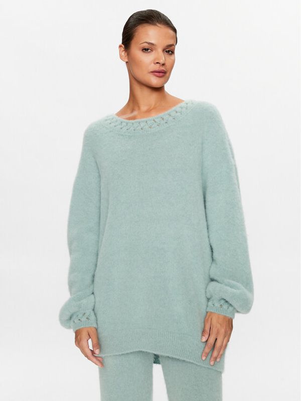La Perla La Perla Džemper 0055940 Zelena Relaxed Fit