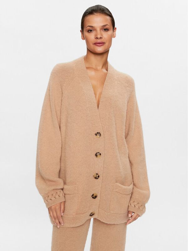 La Perla La Perla Kardigan 0056190 Bež Relaxed Fit