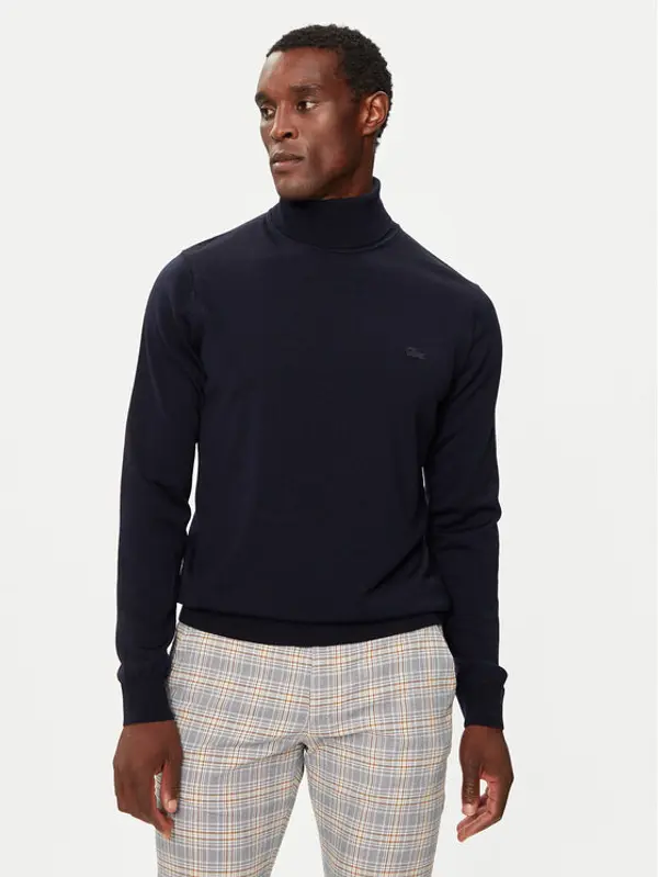 Lacoste Lacoste Dolčevita AH1959 Tamnoplava Regular Fit