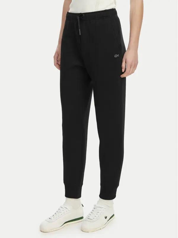 Lacoste Lacoste Donji dio trenerke XF0047 Crna Regular Fit