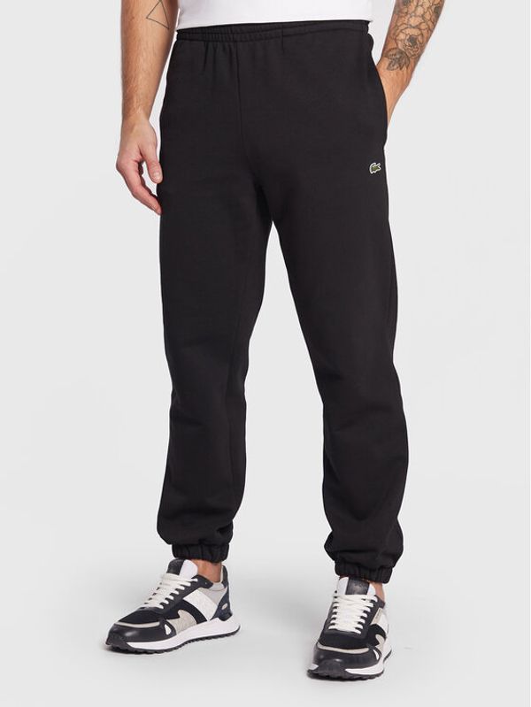 Lacoste Lacoste Donji dio trenerke XH9610 Crna Regular Fit