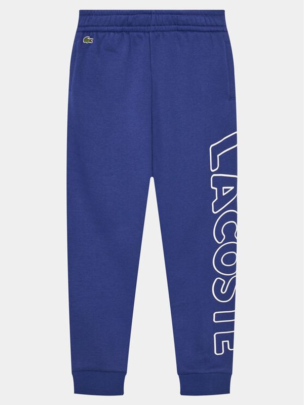 Lacoste Lacoste Donji dio trenerke XJ6901 Plava Relaxed Fit