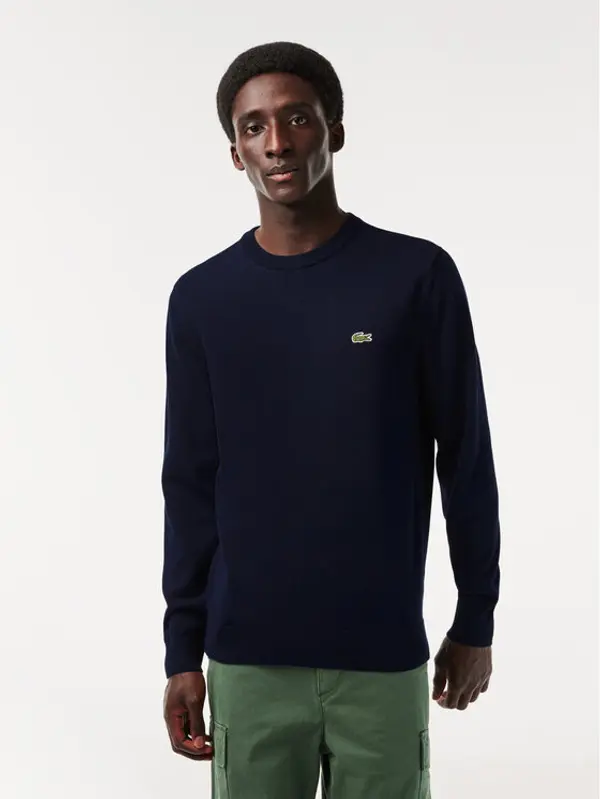 Lacoste Lacoste Džemper AH1985-166 Tamnoplava Regular Fit