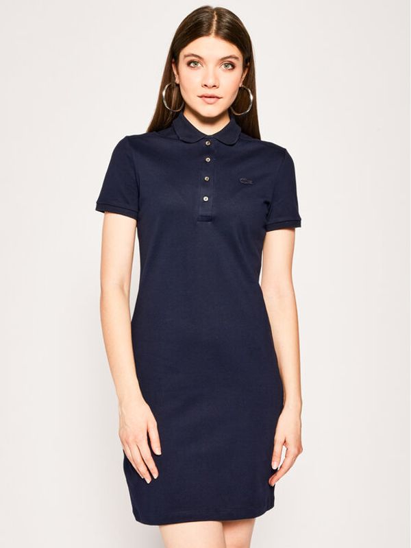 Lacoste Lacoste Haljina za svaki dan EF5473 Tamnoplava Slim Fit