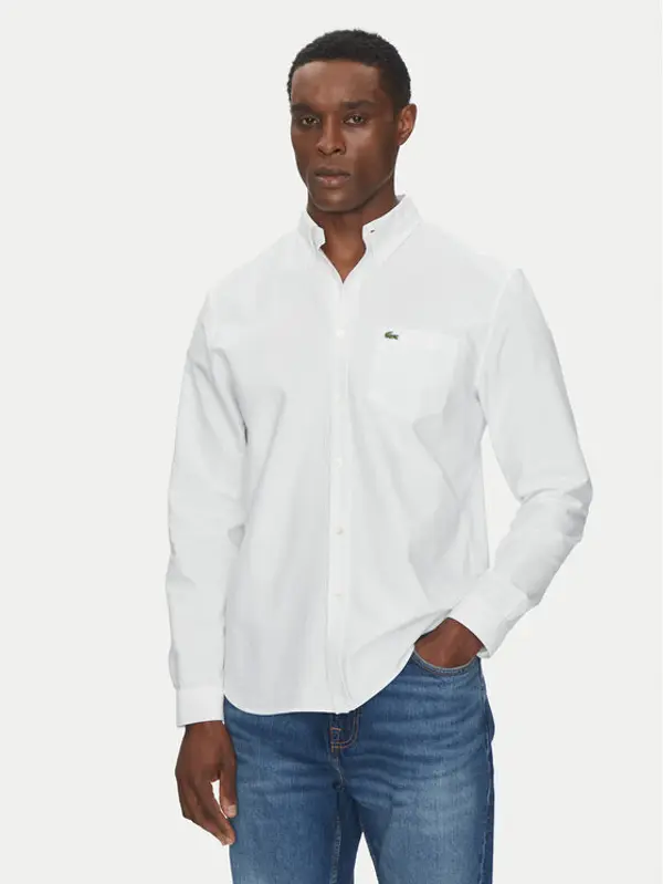 Lacoste Lacoste Košulja CH1911 Bijela Regular Fit