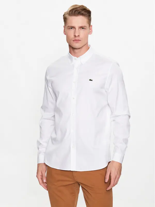 Lacoste Lacoste Košulja CH2933 Bijela Regular Fit
