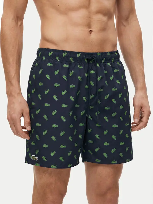Lacoste Lacoste Kupaće gaće i hlače MH1851 Tamnoplava Regular Fit