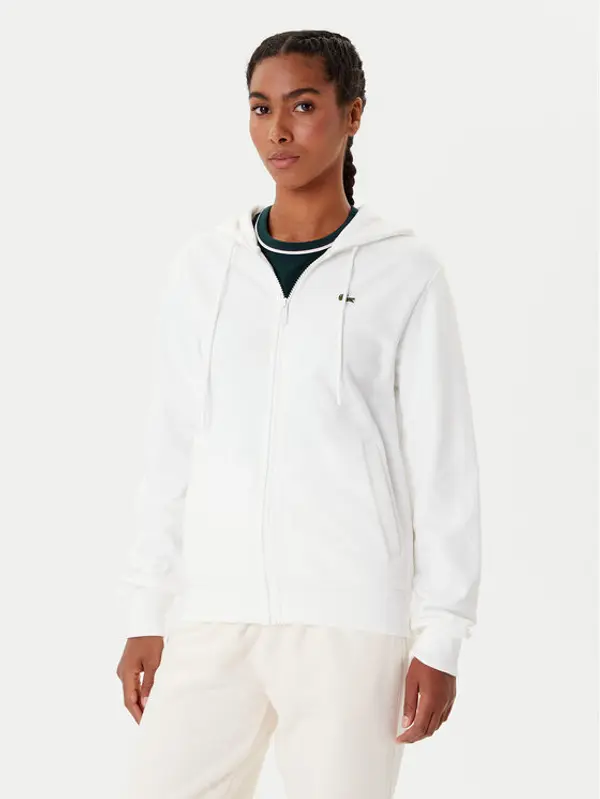 Lacoste Lacoste Majica dugih rukava SF5256 Écru Regular Fit