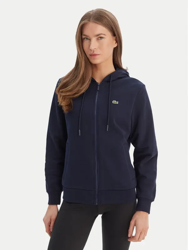 Lacoste Lacoste Majica dugih rukava SF5256 Tamnoplava Regular Fit