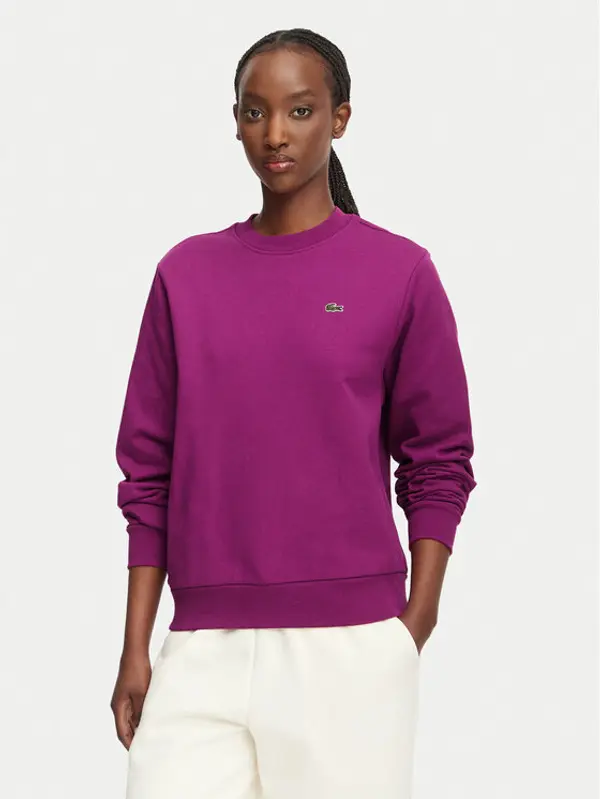 Lacoste Lacoste Majica dugih rukava SF5270 Ružičasta Regular Fit