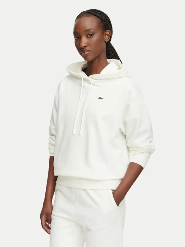 Lacoste Lacoste Majica dugih rukava SF7612 Bijela Regular Fit