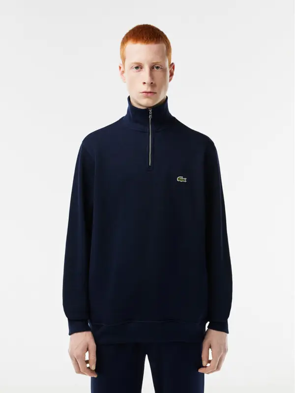 Lacoste Lacoste Majica dugih rukava SH1927 Tamnoplava Classic Fit