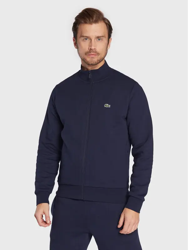 Lacoste Lacoste Majica dugih rukava SH9622 Tamnoplava Regular Fit
