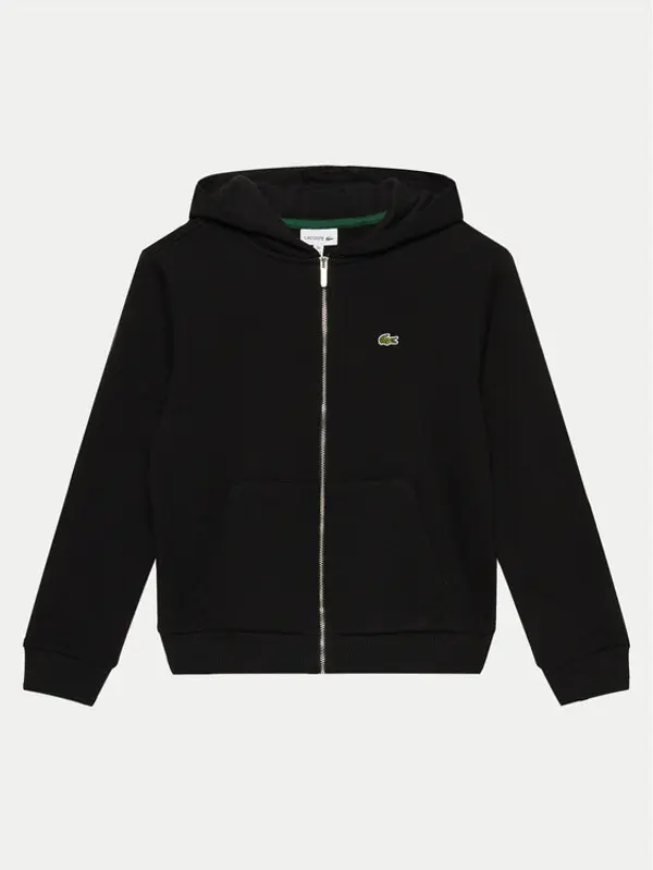 Lacoste Lacoste Majica dugih rukava SJ9723 Crna Regular Fit