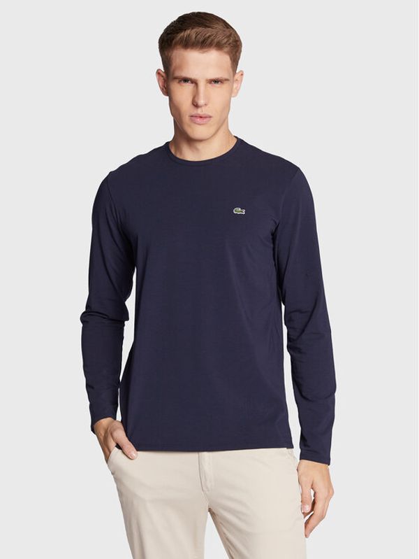 Lacoste Lacoste Majica dugih rukava TH0990 Tamnoplava Regular Fit