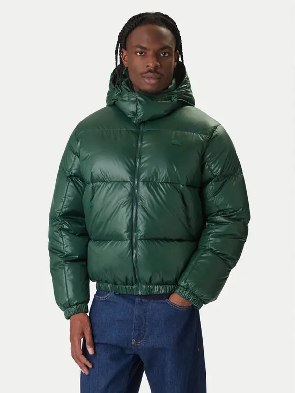 Lacoste Lacoste Pernata jakna BH5096 Zelena Regular Fit