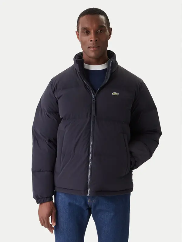Lacoste Lacoste Pernata jakna BH5154 Tamnoplava Regular Fit