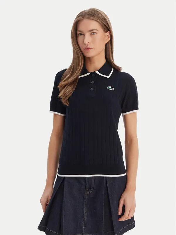 Lacoste Lacoste Polo AF9430 Tamnoplava Regular Fit