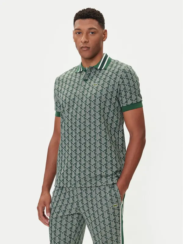 Lacoste Lacoste Polo DH1417 Zelena Regular Fit