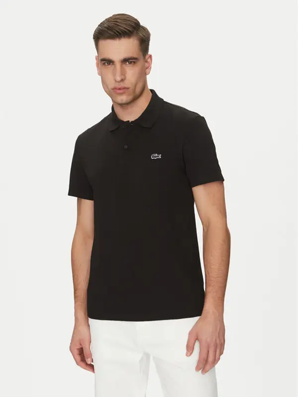 Lacoste Lacoste Polo DH5522 Crna Regular Fit