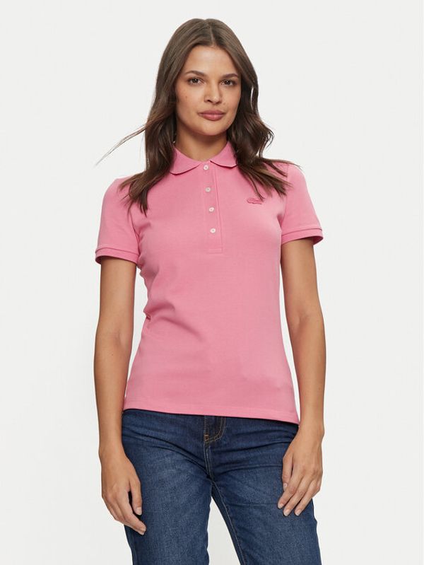 Lacoste Lacoste Polo PF5462 Ružičasta Slim Fit