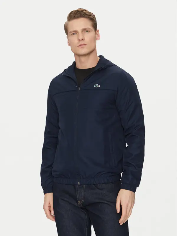 Lacoste Lacoste Prijelazna jakna BH3466 Tamnoplava Regular Fit